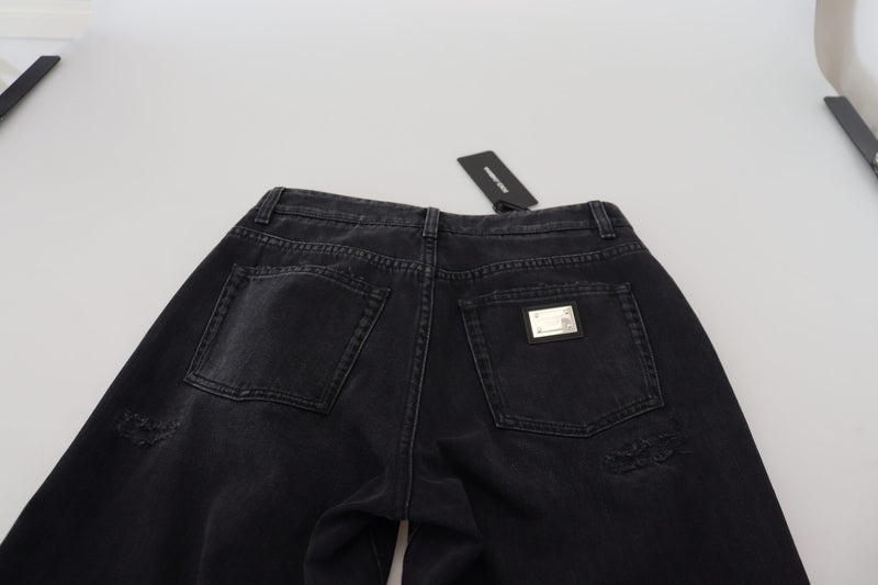 Pantaloni in denim nero chic - eleva il tuo guardaroba