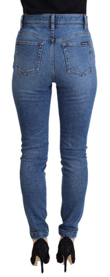 Chic Blue Denim Pants – Elegance Meets Comfort