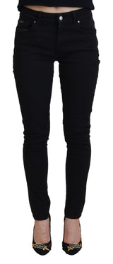 Chic Black Denim Pants - Διαχρονική κομψότητα