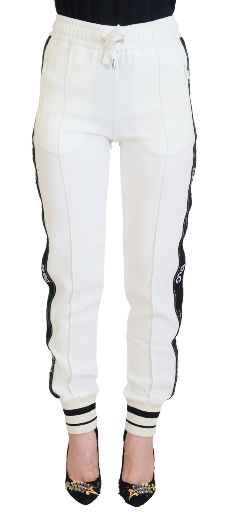 Chic White Jogger Pants για ανυψωμένη άνεση