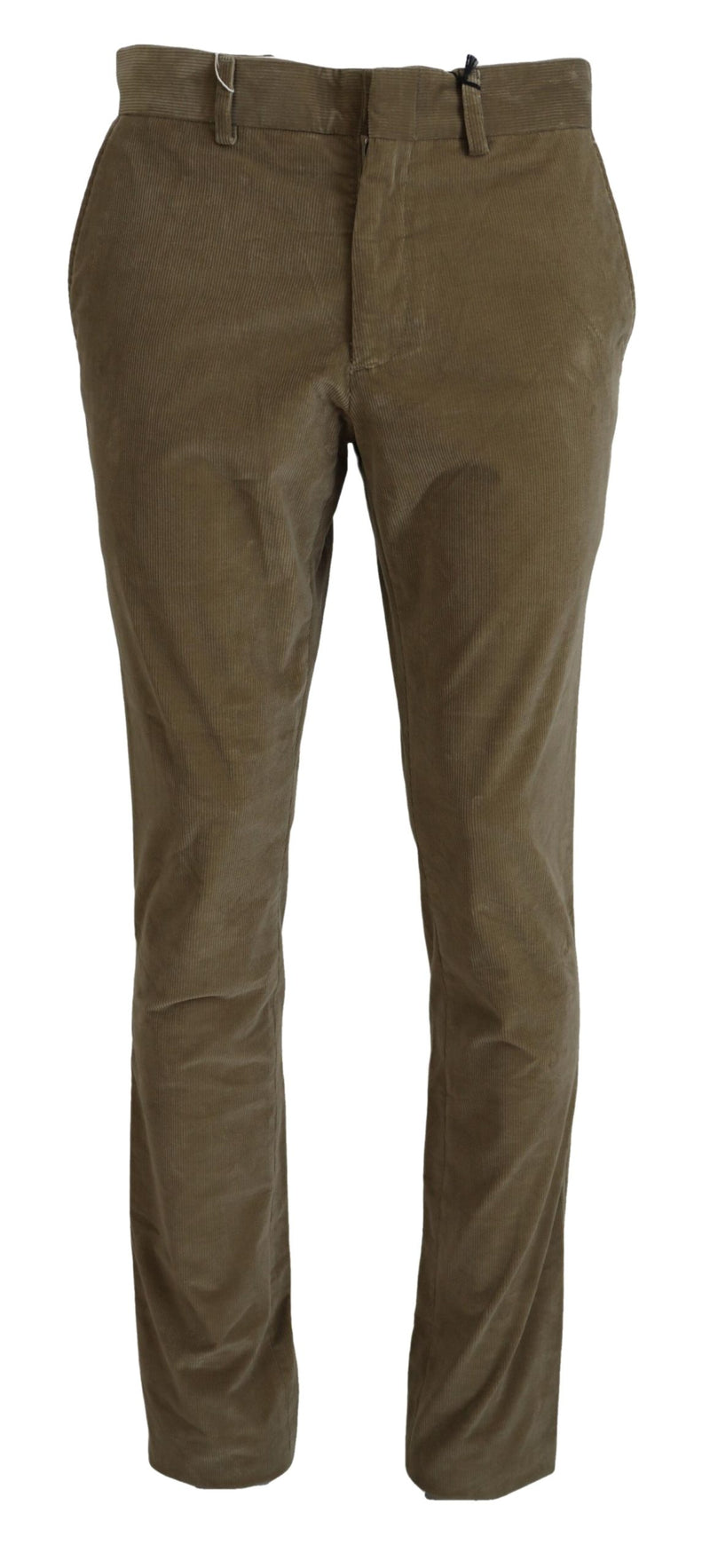 Pantalon décontracté brun élégant