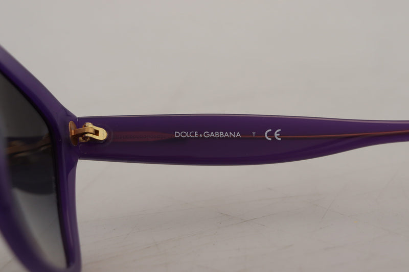 Eleganti occhiali da sole a gradiente viola