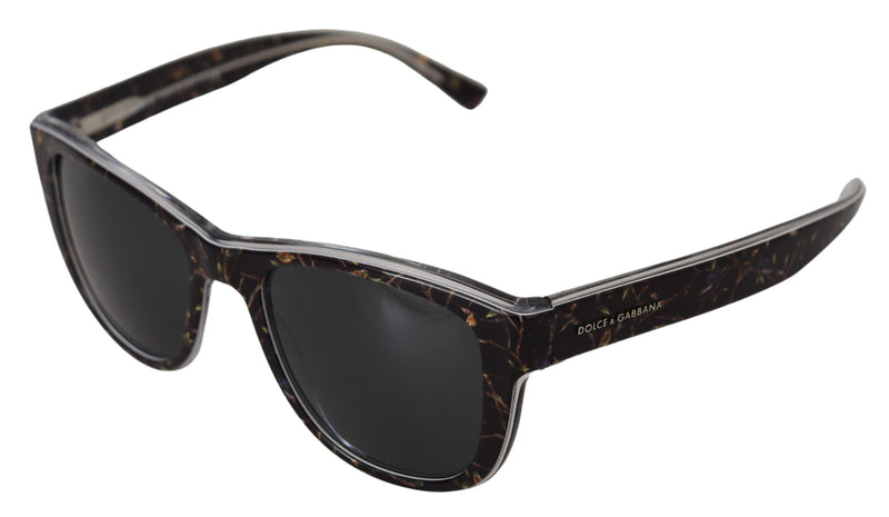 Elegante schwarze Acetat -Sonnenbrille für Frauen