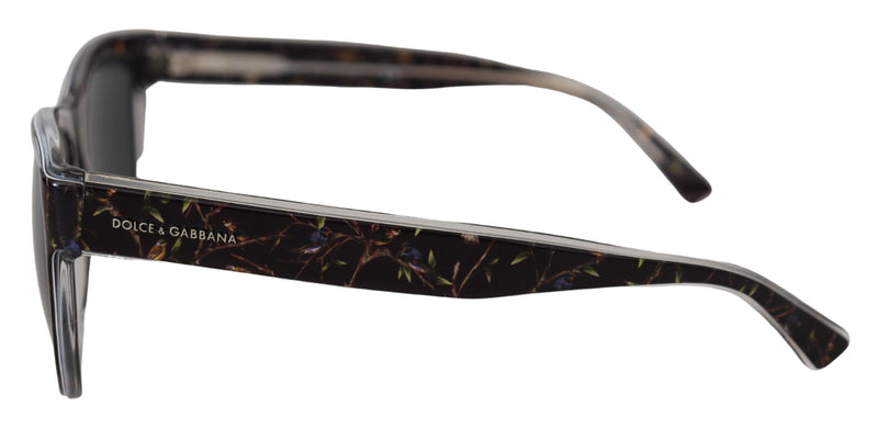 Elegante schwarze Acetat -Sonnenbrille für Frauen