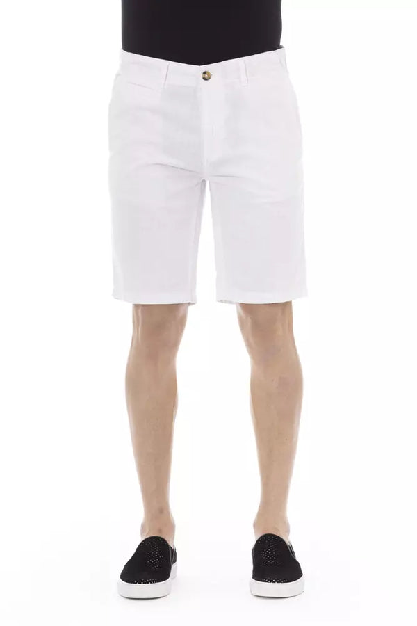 Short élégant des Bermudes blancs pour hommes