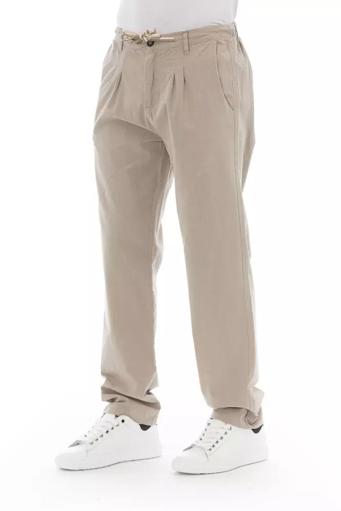 Chic Beige Chino Hosen für Männer