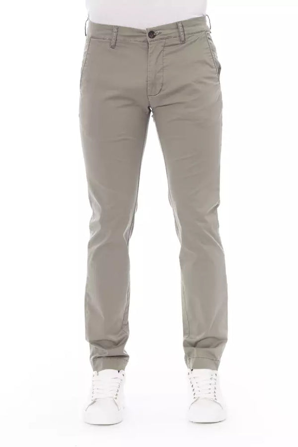 Eleganti pantaloni beige chino per uomini