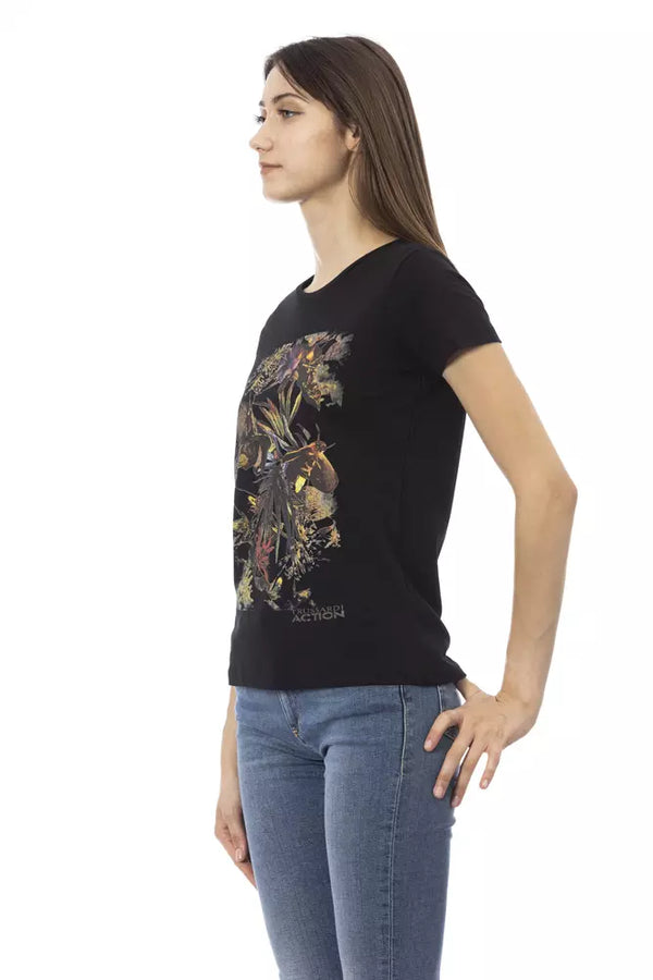 Elegantes Kurzarm Couture -T -Shirt