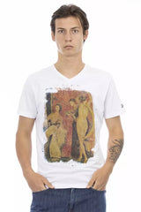 White Cotton Men TShirt