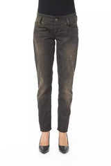 Jeans de efecto negro elegante