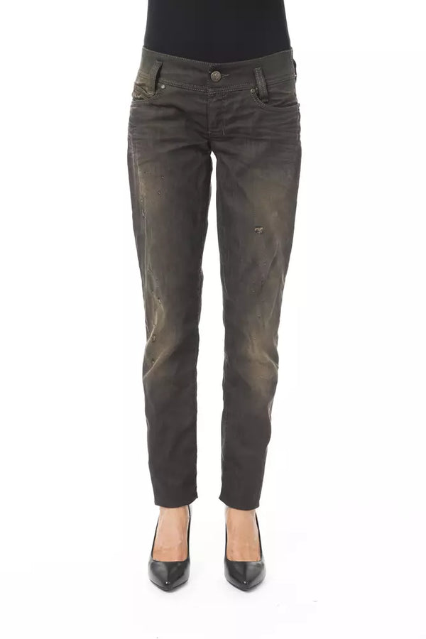 Jeans de efecto negro elegante