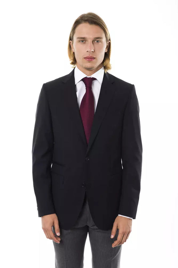 Elegante blazer masculino de dos botones