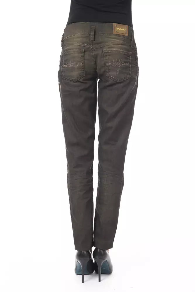 Jeans de efecto negro elegante