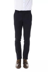 Pantalones elegantes de traje de lana gris - Drop 8 Cut