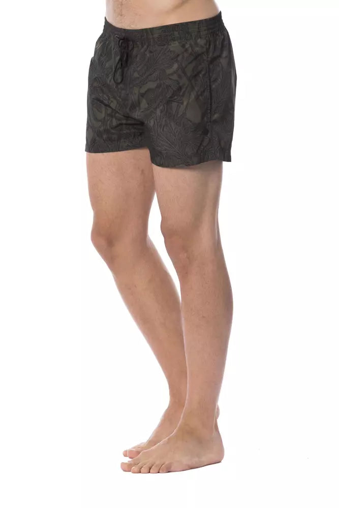 Sleek Army Printed Men's Swimsuit