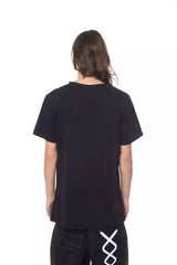 T-shirt en coton élégant noir noir