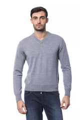 Pull en laine mérinos brodé élégant