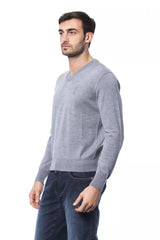 Pull en laine mérinos brodé élégant