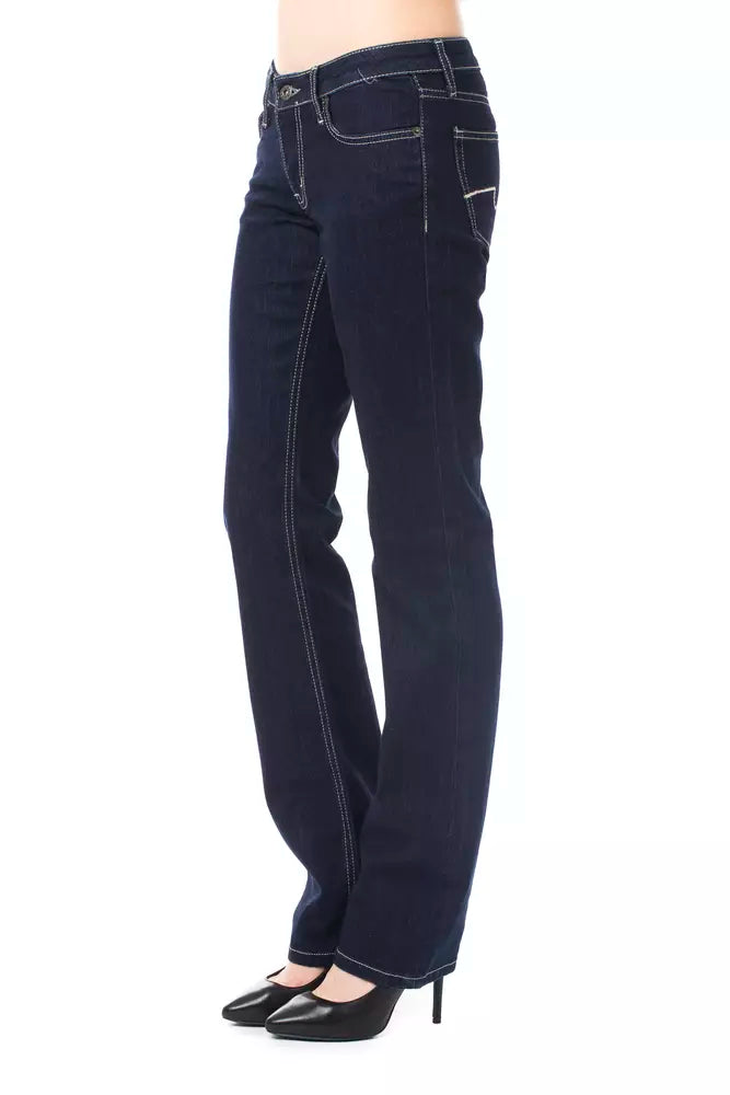 Jeans premium de ajuste regular azul azul