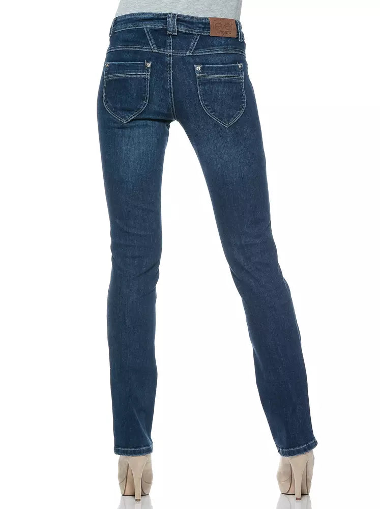 Chic Blue Cotton-Regular Fit Fever Jeans