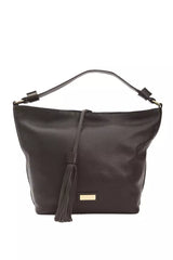 Brown Leather Women Shoulder Bag