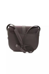 Chic Burgunder Leder Crossbody Bag