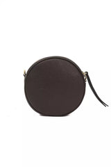 Élégant petit crossbody en cuir ovale