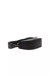 Black Leather Women Crossbody Bag