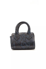 Eleganza chic Python Stampa mini tote