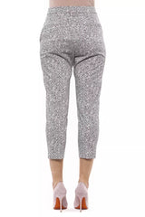 Pantalon de cheville blanc adhérent chic