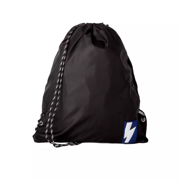 Mochila elegante de nylon negro nylon