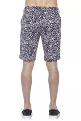 Shorts bermuda a motivi chic