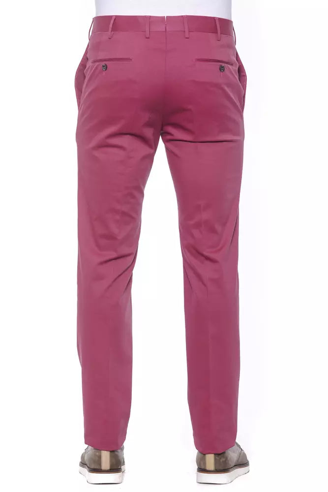 Pantaloni di moda maschile Fuchsia Pt Torino