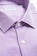 Elegante camicia di cotone da colletto