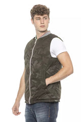 Gilet de créateur masculin chic de l'armée