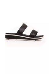 Chic Strassonstone Twin-Strap Lows Sandalen