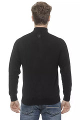 Cardigan de zip de cachemira de hombres elegantes para hombres