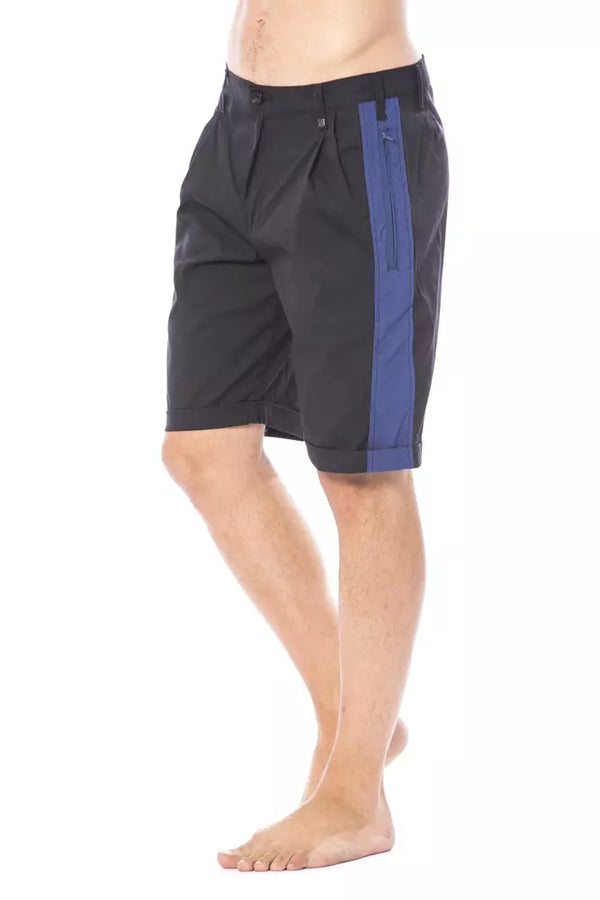 Schlanke schwarze lässige Shorts für Männer