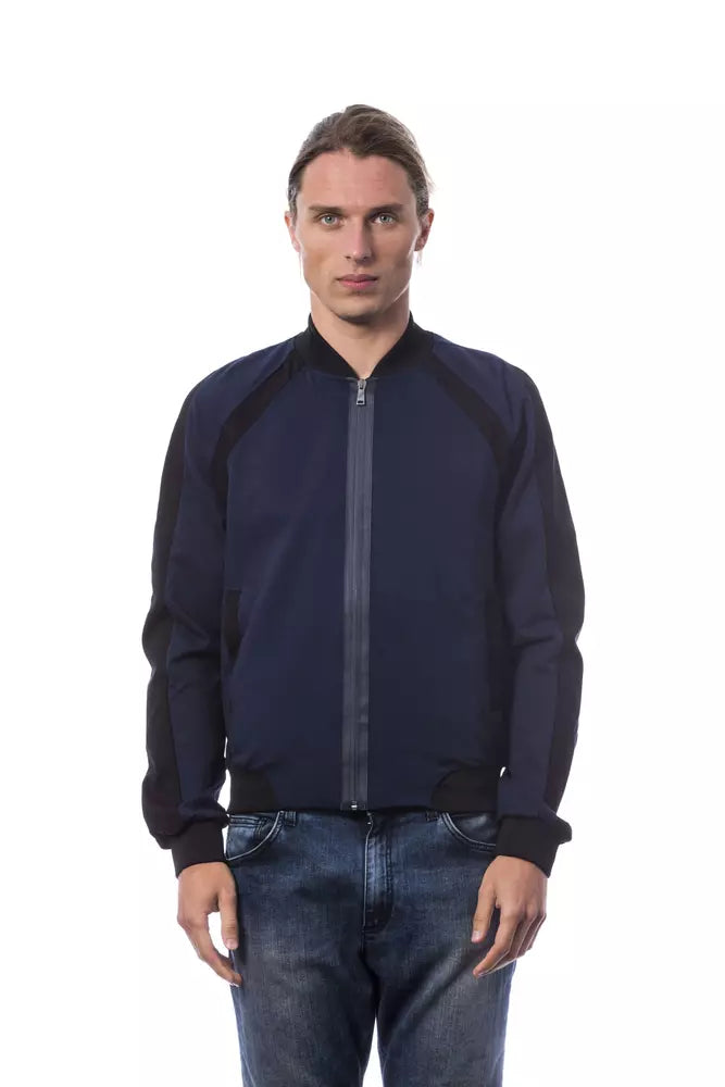 Giacca bomber blu elegante - adattamento su misura