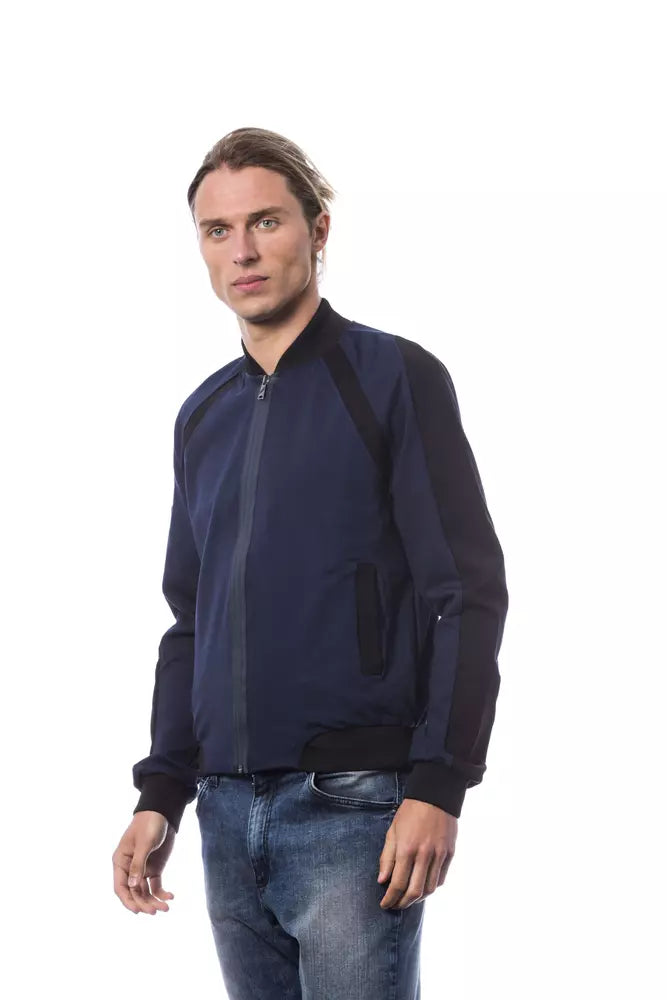 Chaqueta de bombardero azul elegante - ajuste a medida