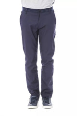 Eleganti pantaloni classici blu