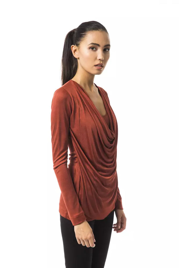 Copper Viscose Women Top