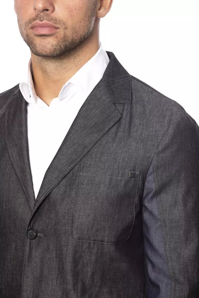 Chic Verri Verri Blazer grigio singolo