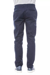 Eleganti pantaloni classici blu