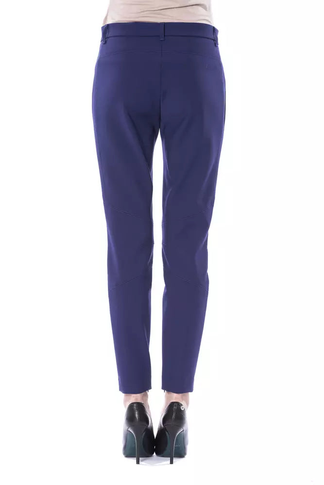 Pantalon chic slim fit avec poches zip