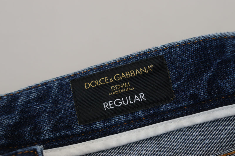 Pants di denim brandici chic per l'uomo moderno