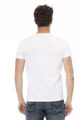 T-shirt de cou rond classique d'action de Trussardi