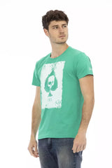 Emerald Casual Elegance T-shirt à manches courtes