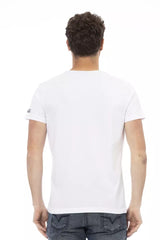 T-shirt à manches courtes blanches élégantes pour hommes