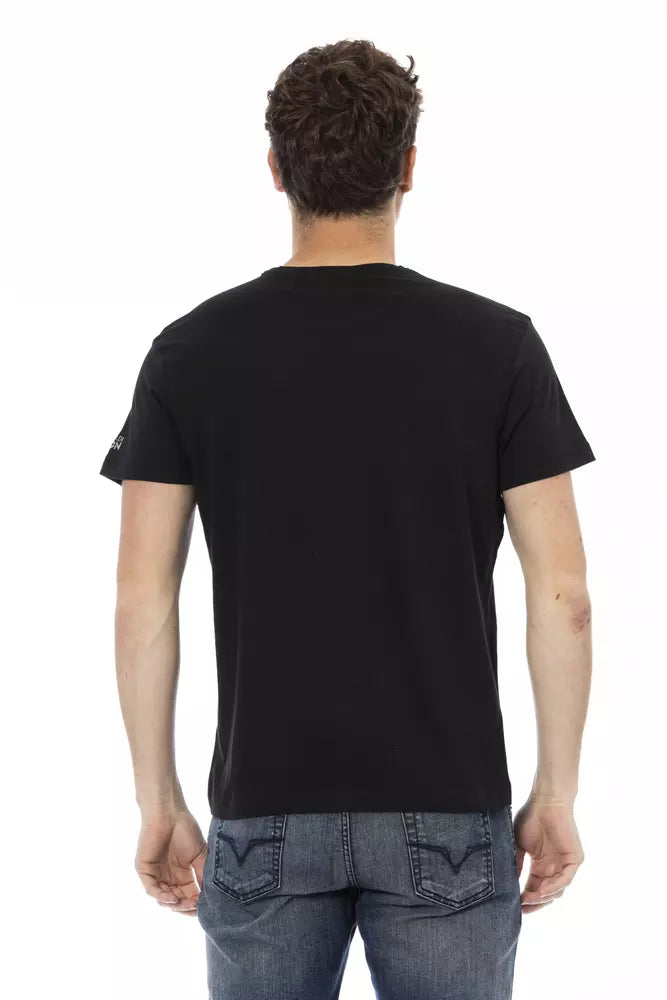 TEE gráfico negro elegante con talento artístico